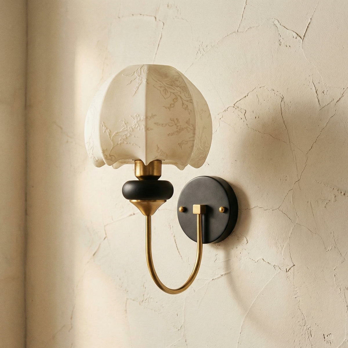 Art Nouveau Vintage Lantern Wall Sconce-Lighting > Wall Lights-casanuva-casanuva