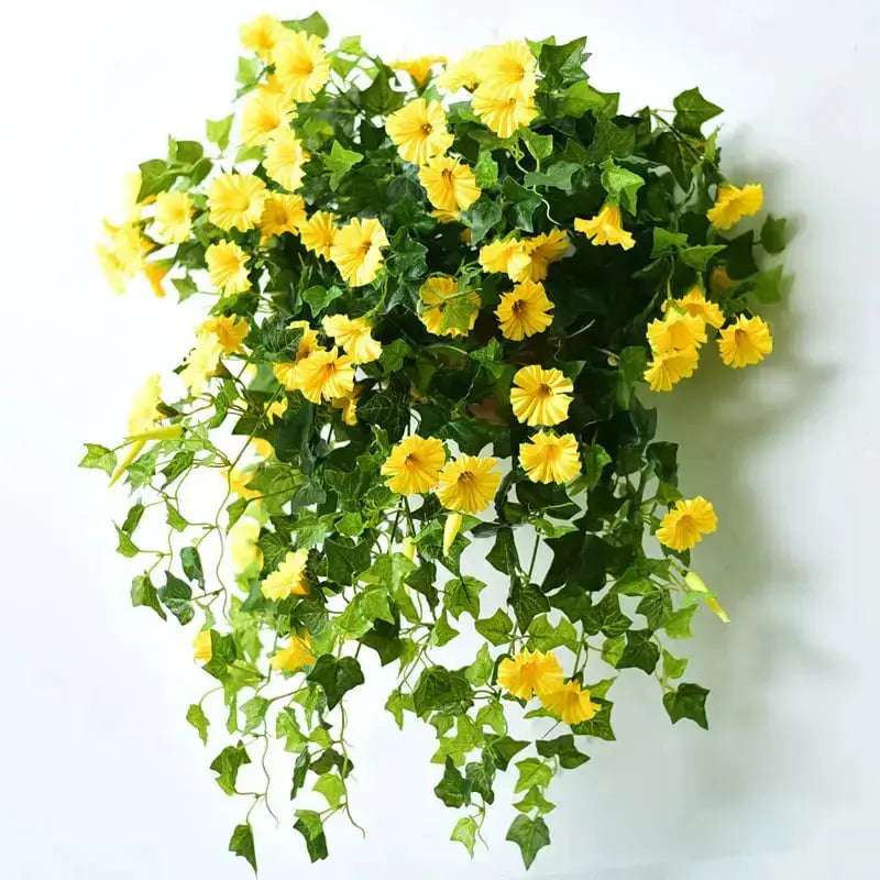 Artificial Wisteria Floral Arrangement No Maintenance-Home Decor > Decorative Accessories-casanuva-casanuva