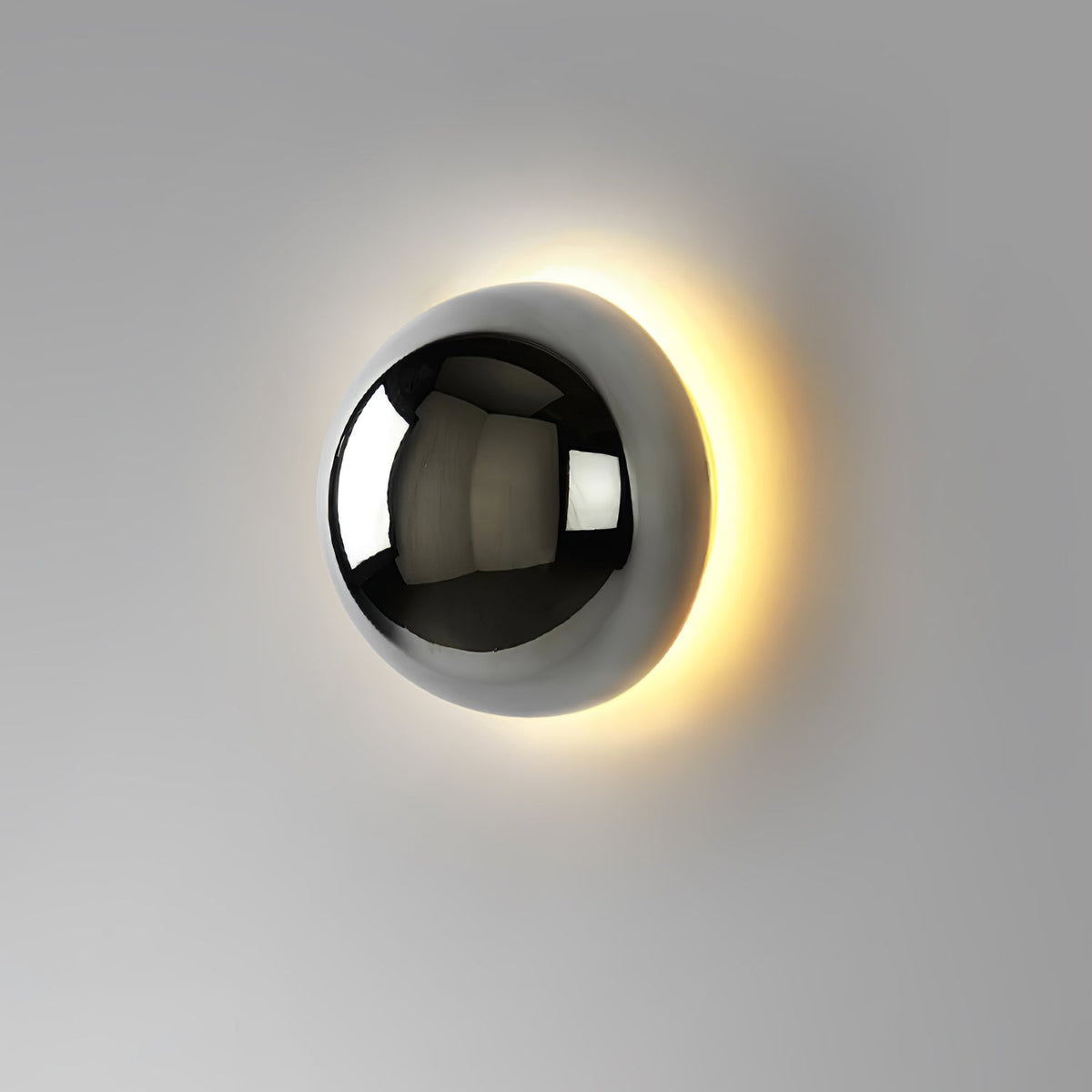 Aurum Sphere Wall Sconce Light-Lighting > Wall Lights-casanuva-casanuva