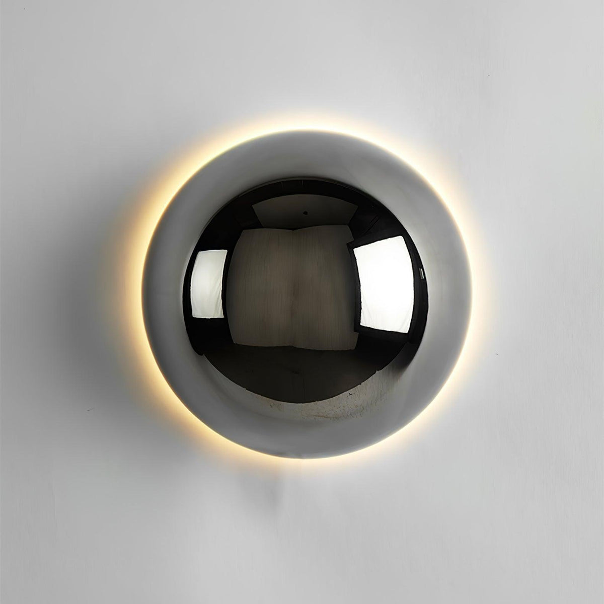 Aurum Sphere Wall Sconce Light-Lighting > Wall Lights-casanuva-casanuva