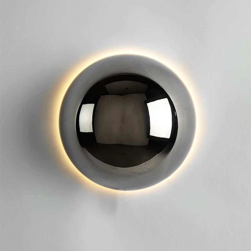 Aurum Sphere Wall Sconce Light-Lighting > Wall Lights-casanuva-casanuva