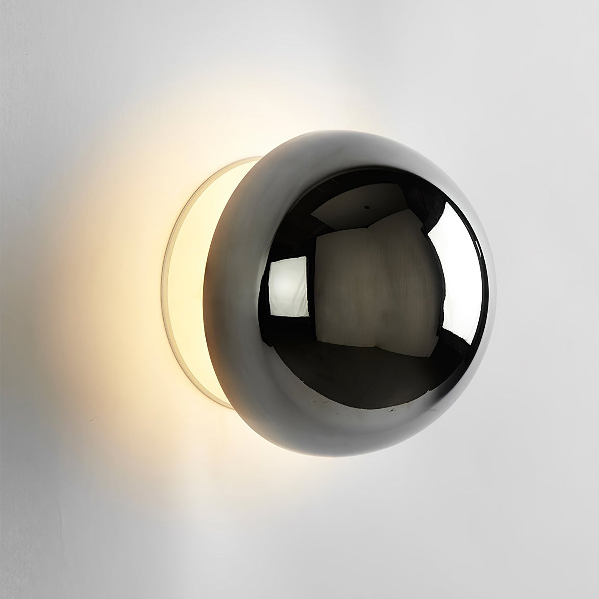 Aurum Sphere Wall Sconce Light-Lighting > Wall Lights-casanuva-casanuva