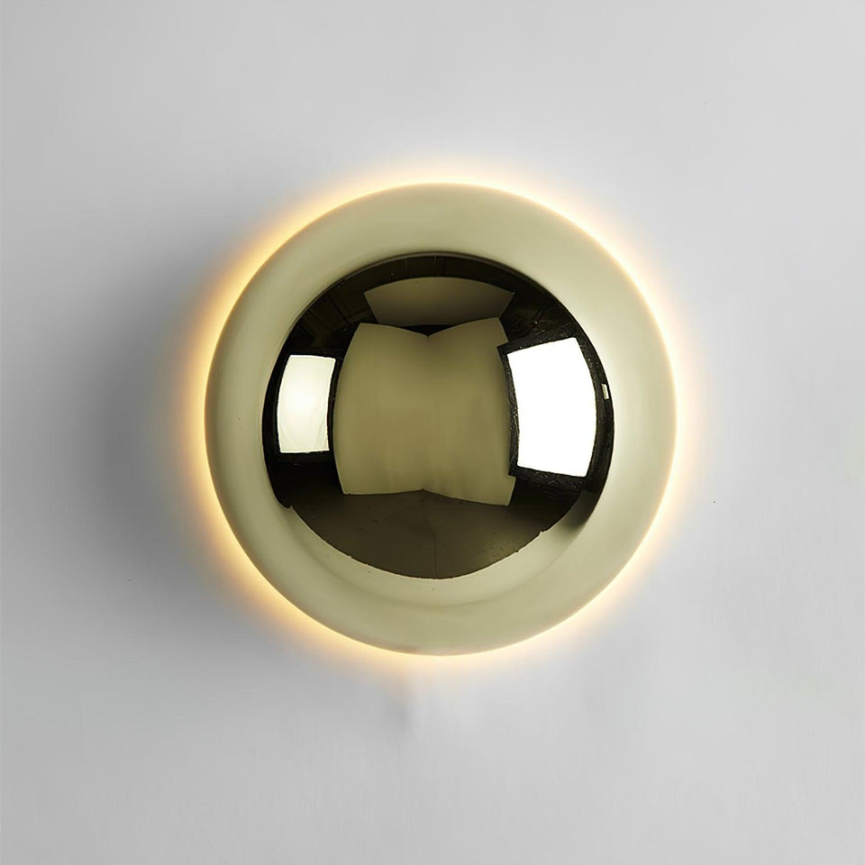 Aurum Sphere Wall Sconce Light-Lighting > Wall Lights-casanuva-casanuva
