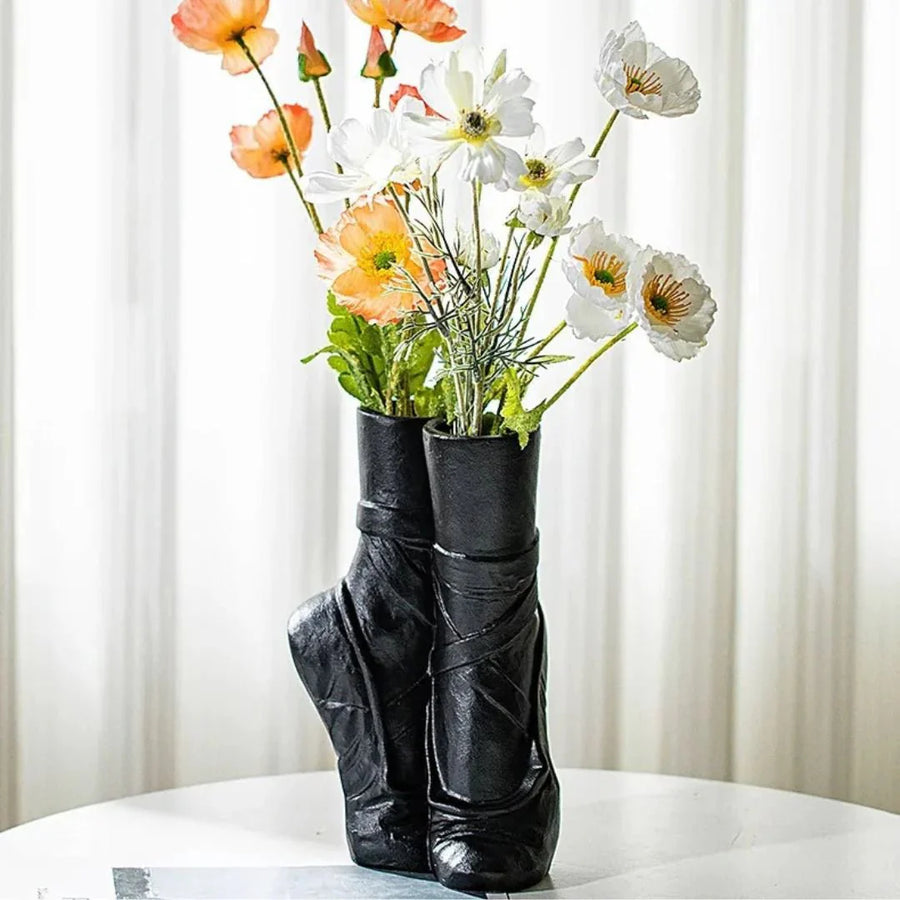 Ballerina Ceramic Vase-Home Decor > Vases-casanuva-casanuva