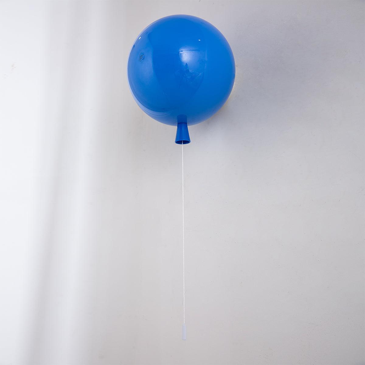 Balloon LED Wall Light-Lighting > Wall Lights-casanuva-9.8" / Dia 25cm-Blue-casanuva