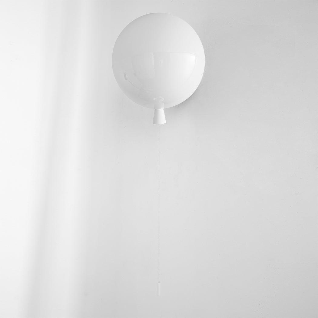 Balloon LED Wall Light-Lighting > Wall Lights-casanuva-9.8" / Dia 25cm-White-casanuva