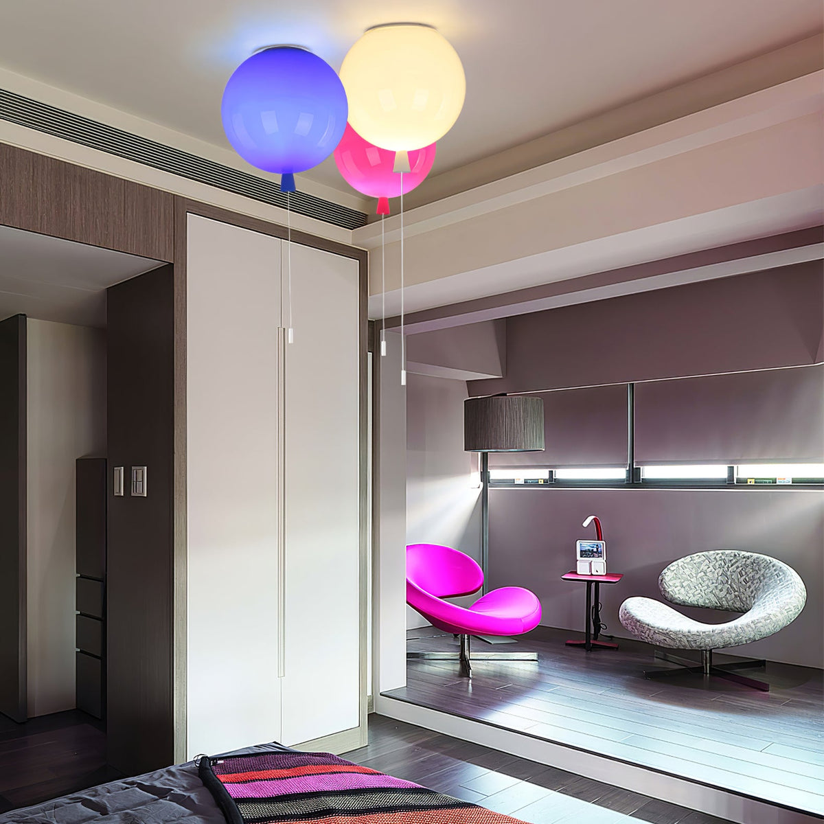 Balloon Pendant Light with Dreamy Design-Lighting > Pendant Lights-casanuva-casanuva