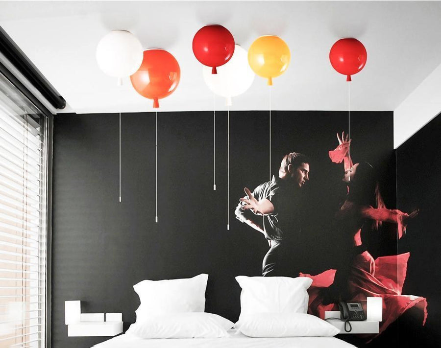 Balloon Pendant Light with Dreamy Design-Lighting > Pendant Lights-casanuva-casanuva