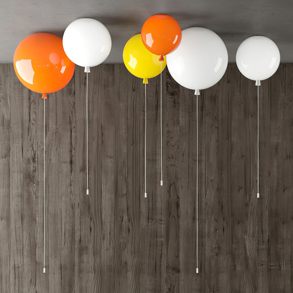 Balloon Pendant Light with Dreamy Design-Lighting > Pendant Lights-casanuva-casanuva