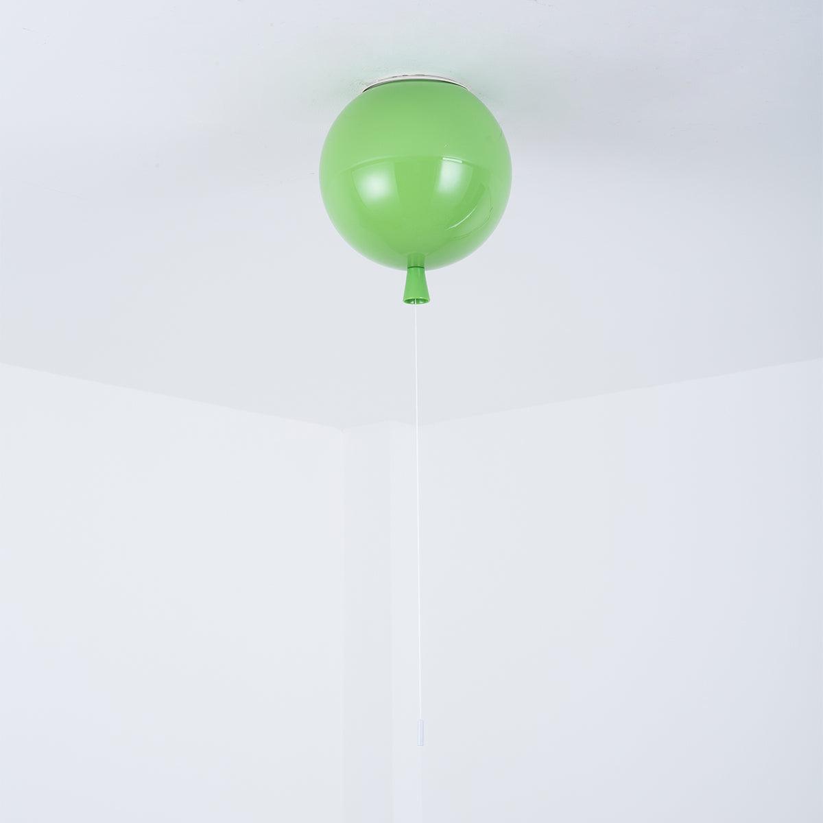 Balloon Pendant Light with Dreamy Design-Lighting > Pendant Lights-casanuva-9.8" / 25cm-Green-casanuva