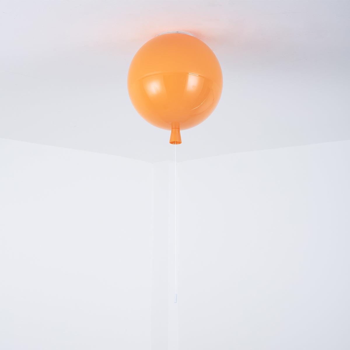 Balloon Pendant Light with Dreamy Design-Lighting > Pendant Lights-casanuva-9.8" / 25cm-Orange-casanuva