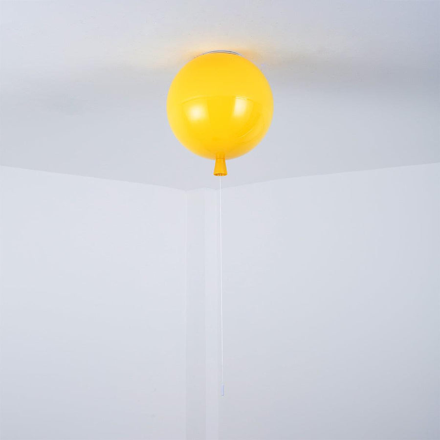 Balloon Pendant Light with Dreamy Design-Lighting > Pendant Lights-casanuva-9.8" / 25cm-Yellow-casanuva