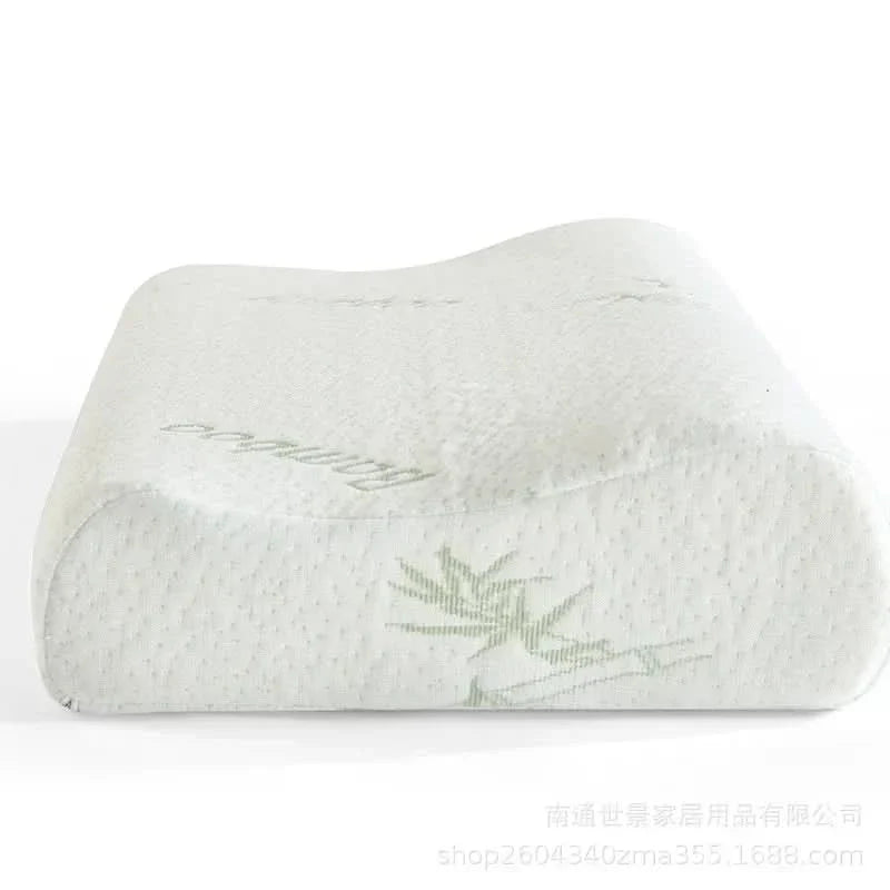 Bamboo Neck Pillow for Ergonomic Support and Comfort-Bedding & Bath > Pillowcases-casanuva-casanuva