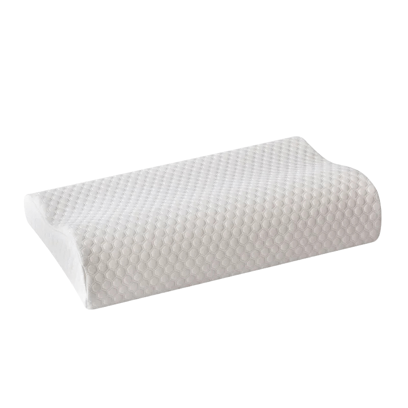 Bamboo Neck Pillow for Ergonomic Support and Comfort-Bedding & Bath > Pillowcases-casanuva-White 2-40x25x7cm-casanuva