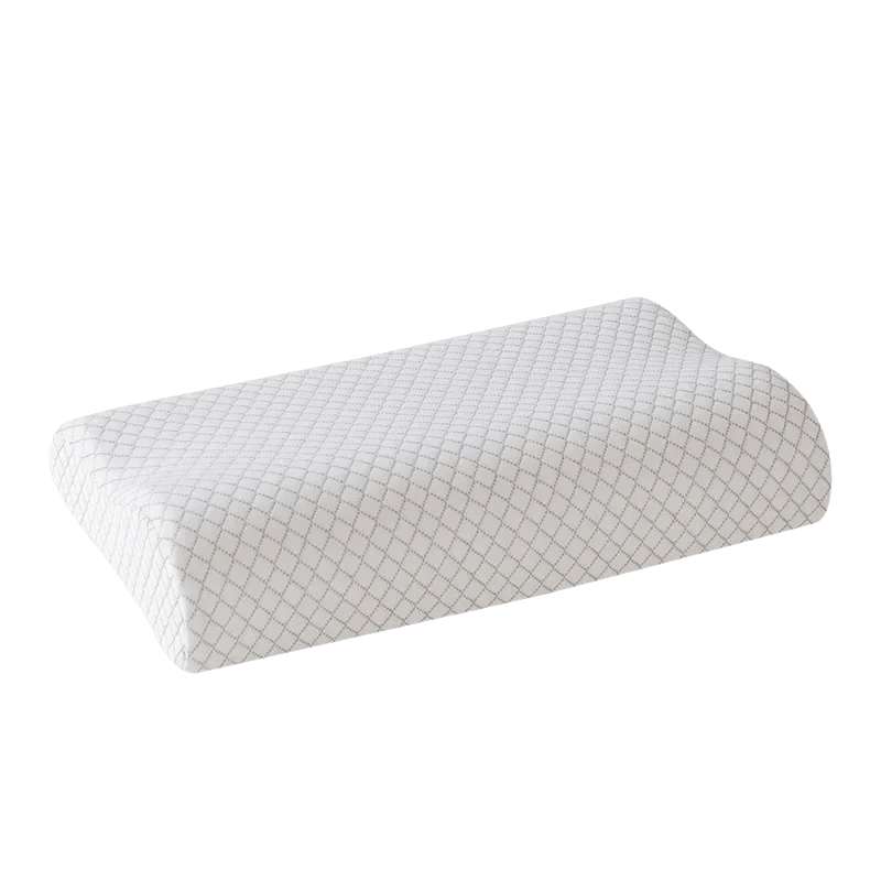 Bamboo Neck Pillow for Ergonomic Support and Comfort-Bedding & Bath > Pillowcases-casanuva-White-40x25x7cm-casanuva