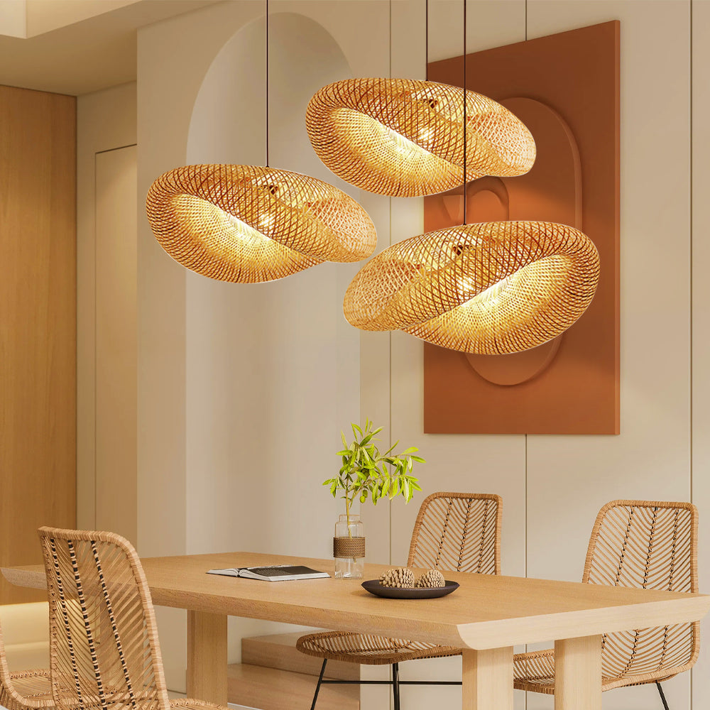 Bamboo Pendant Light Natural Design-Lighting > Pendant Lights-casanuva-80 cm-casanuva
