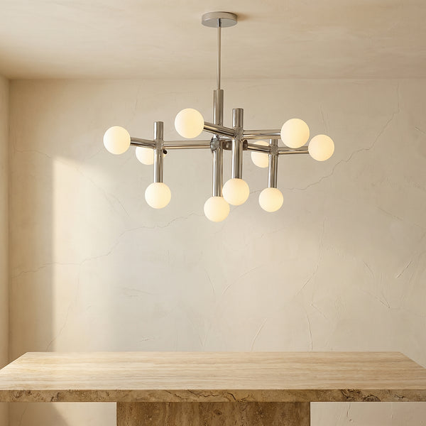 Bauhaus Metal Chandelier-Lighting > Chandeliers & Pendant Lights-casanuva-casanuva