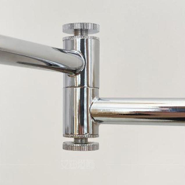 Beige Swing Arm Wall Sconce Lamp 1-Light Nordic Minimalist Design-Lighting > Wall Lights-casanuva-casanuva
