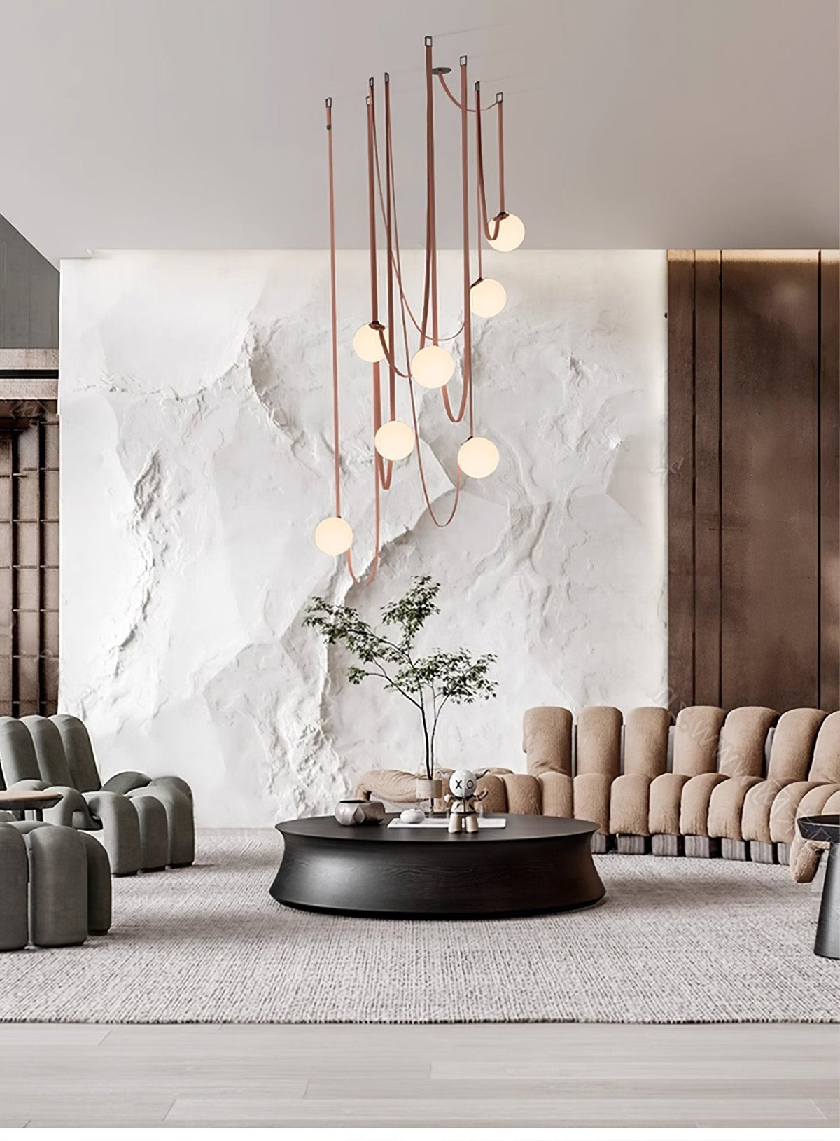 Belt Pendant Light Art Design-Lighting > Pendant Lights-casanuva-casanuva