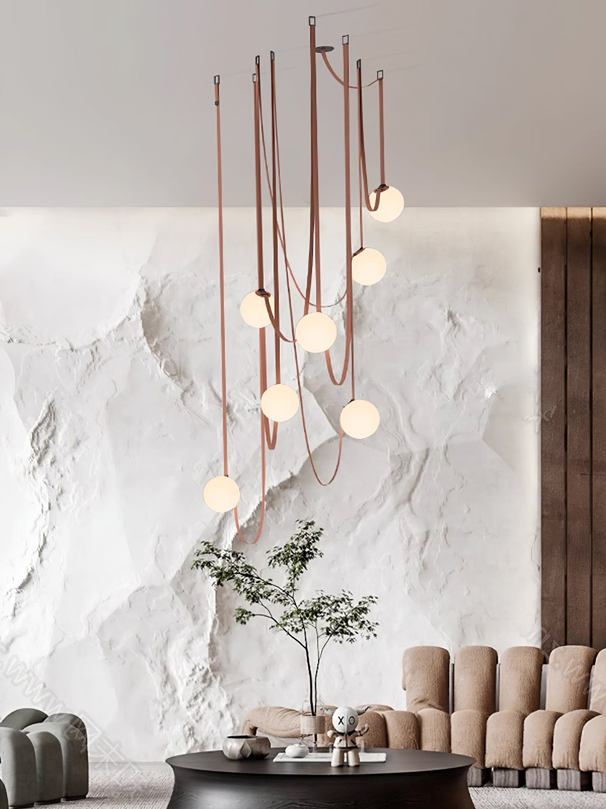 Belt Pendant Light Art Design-Lighting > Pendant Lights-casanuva-casanuva