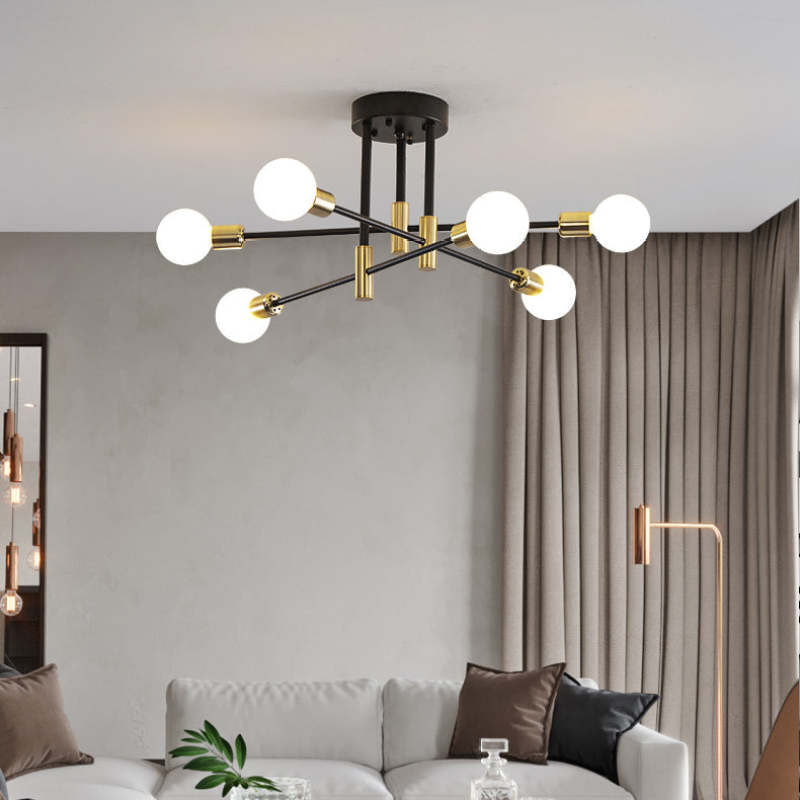 Black Nordic Ceiling Light-Lighting > Ceiling Lights-casanuva-casanuva
