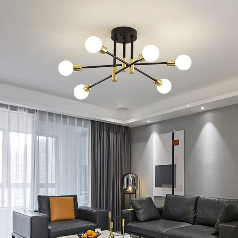 Black Nordic Ceiling Light-Lighting > Ceiling Lights-casanuva-casanuva