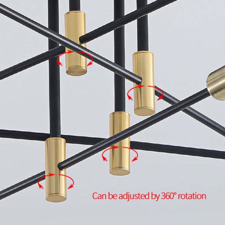 Black Nordic Ceiling Light-Lighting > Ceiling Lights-casanuva-casanuva