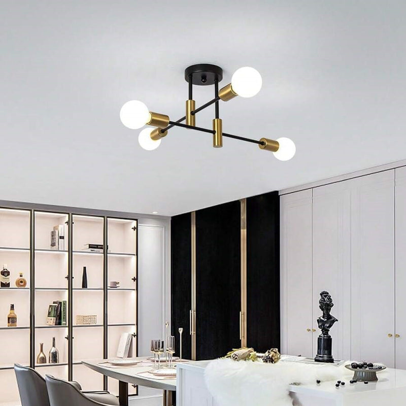 Black Nordic Ceiling Light-Lighting > Ceiling Lights-casanuva-casanuva
