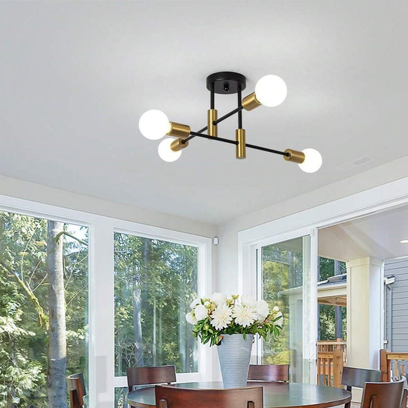Black Nordic Ceiling Light-Lighting > Ceiling Lights-casanuva-casanuva