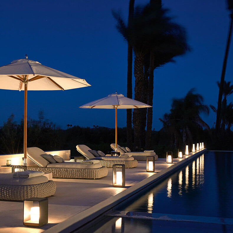 Black Solar Outdoor Lantern with Frosted Glass-Lighting > Outdoor Lighting-casanuva-casanuva