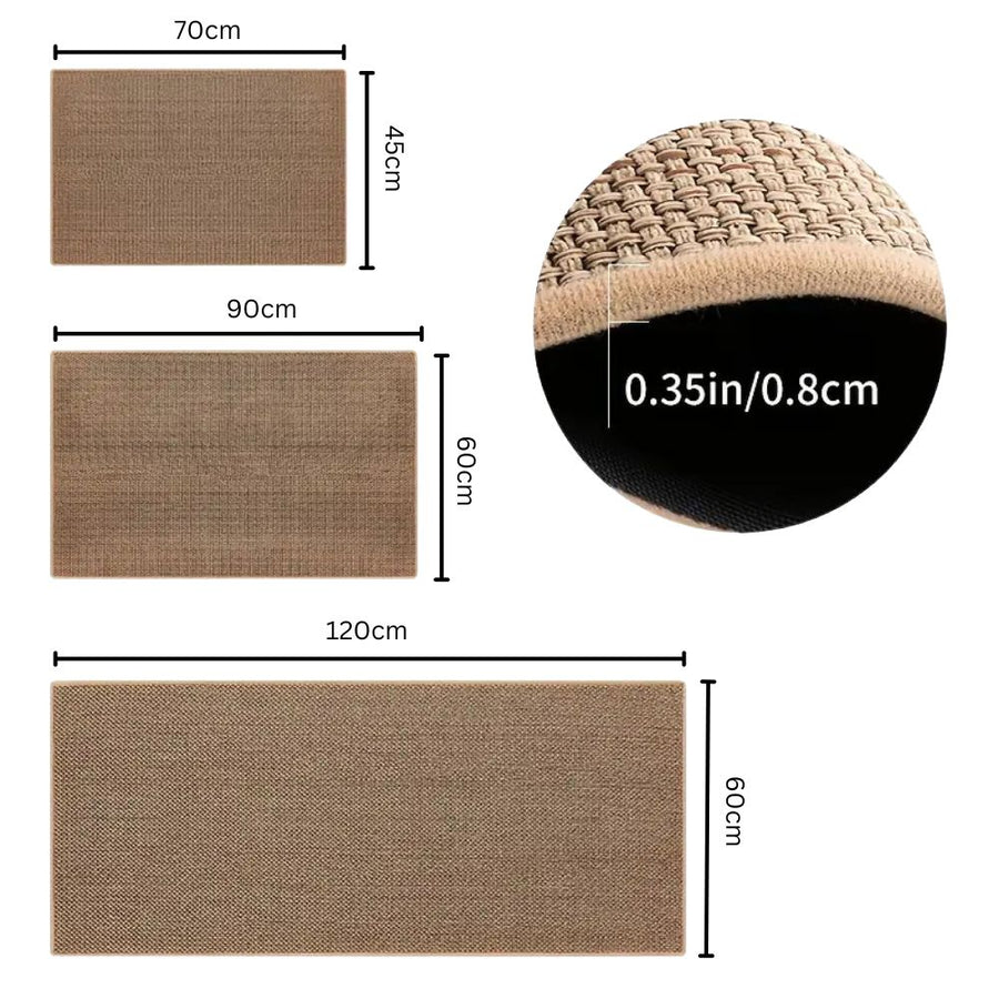 Braided Non-Slip Bath Mat-Bedding & Bath > Bath Mats-casanuva-casanuva