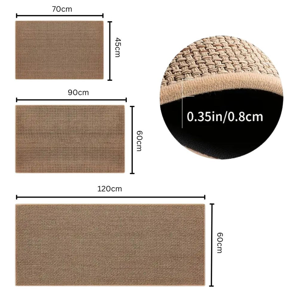 Braided Non-Slip Bath Mat-Bedding & Bath > Bath Mats-casanuva-casanuva
