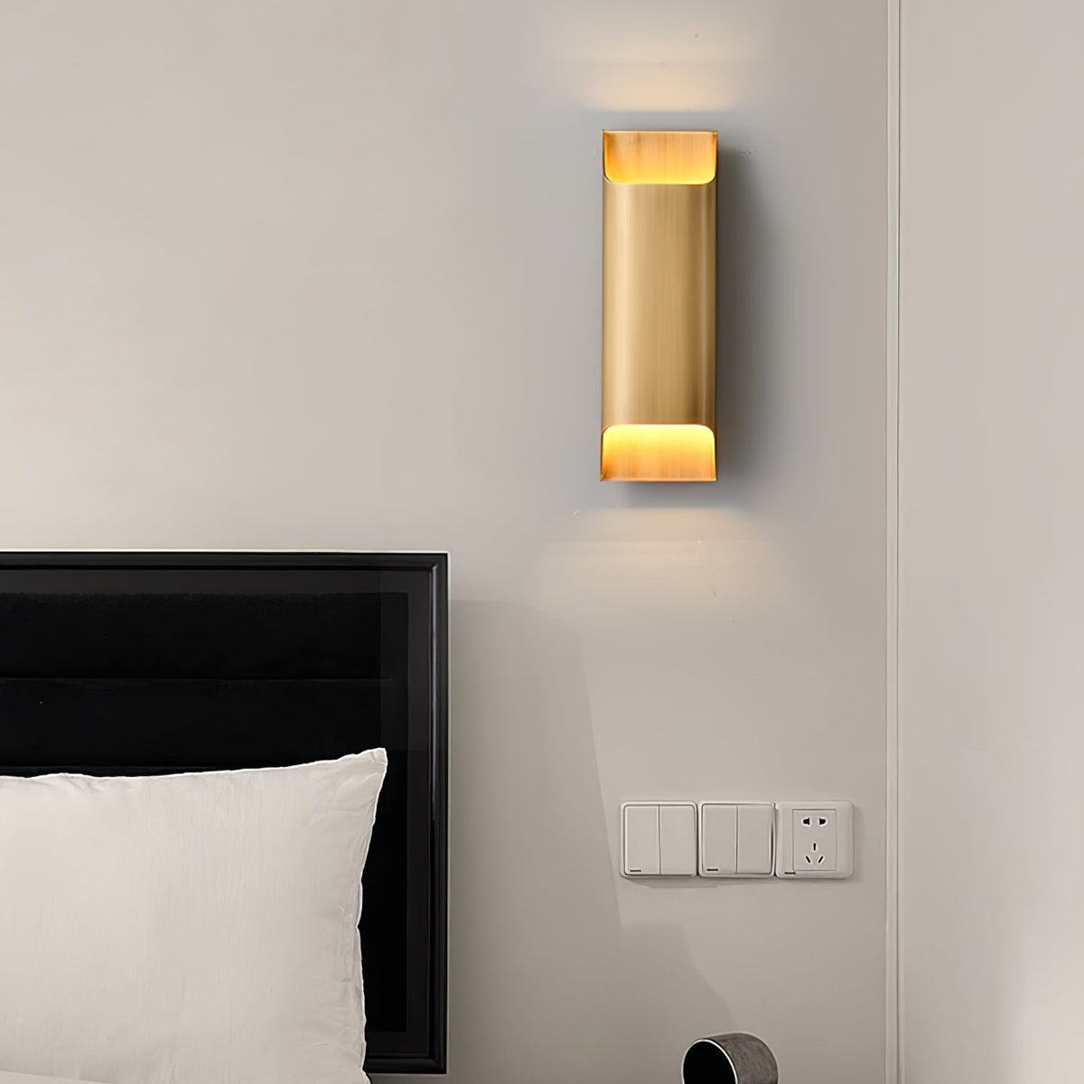 Brass Wall Lamp with Adjustable Arm-Lighting > Wall Lights-casanuva-casanuva