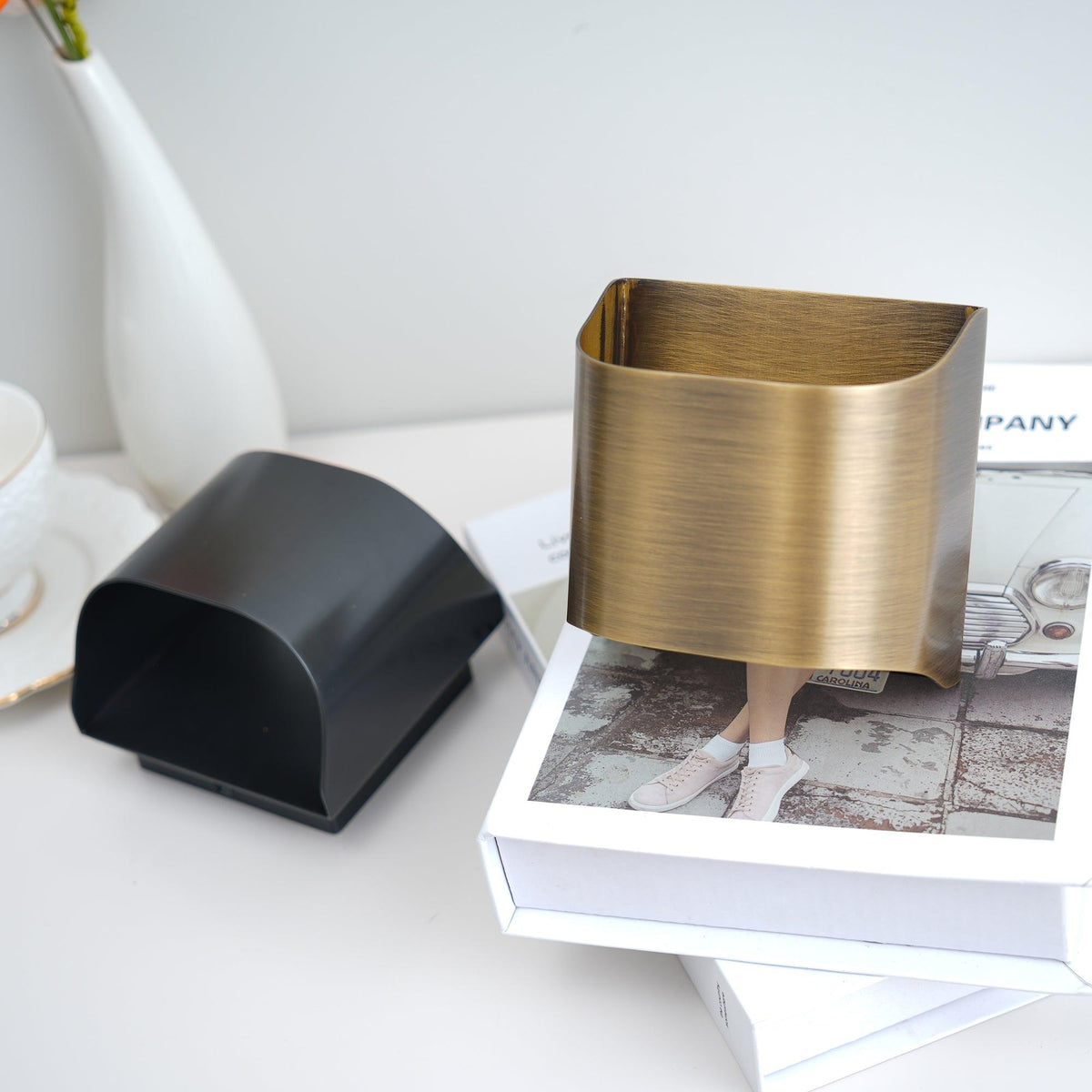 Brass Wall Lamp with Adjustable Arm-Lighting > Wall Lights-casanuva-casanuva