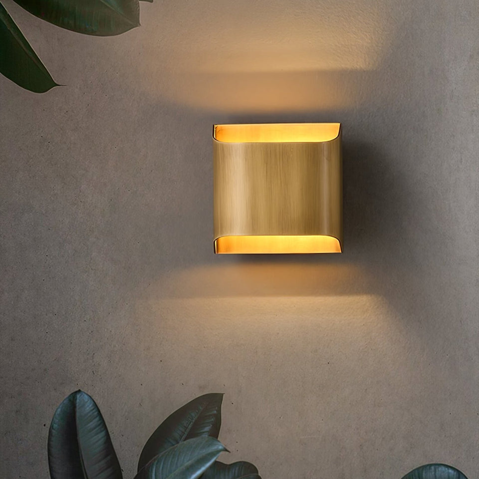 Brass Wall Lamp with Adjustable Arm-Lighting > Wall Lights-casanuva-casanuva