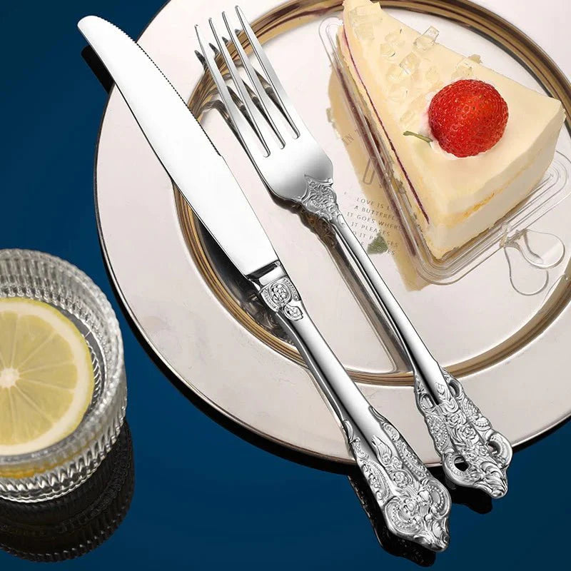 British Cutlery Set Timeless Elegance for Everyday Dining-Kitchen & Dining > Cutlery-casanuva-casanuva