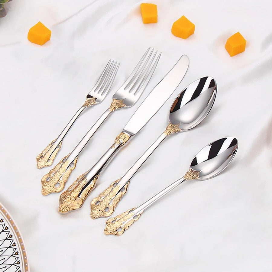 British Cutlery Set Timeless Elegance for Everyday Dining-Kitchen & Dining > Cutlery-casanuva-casanuva