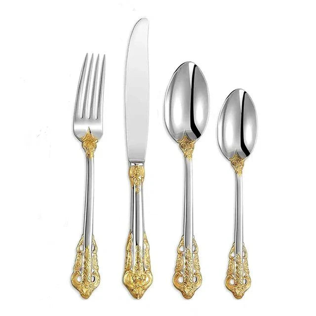 British Cutlery Set Timeless Elegance for Everyday Dining-Kitchen & Dining > Cutlery-casanuva-casanuva