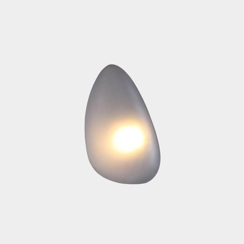 Bubble Glass Wall Light Fixture-Lighting > Wall Lights-casanuva-18cmx30cm-Smoky gray & Gold-Warm Light-casanuva