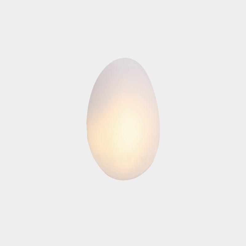 Bubble Glass Wall Light Fixture-Lighting > Wall Lights-casanuva-22cmx35cm-White & Gold-Warm Light-casanuva