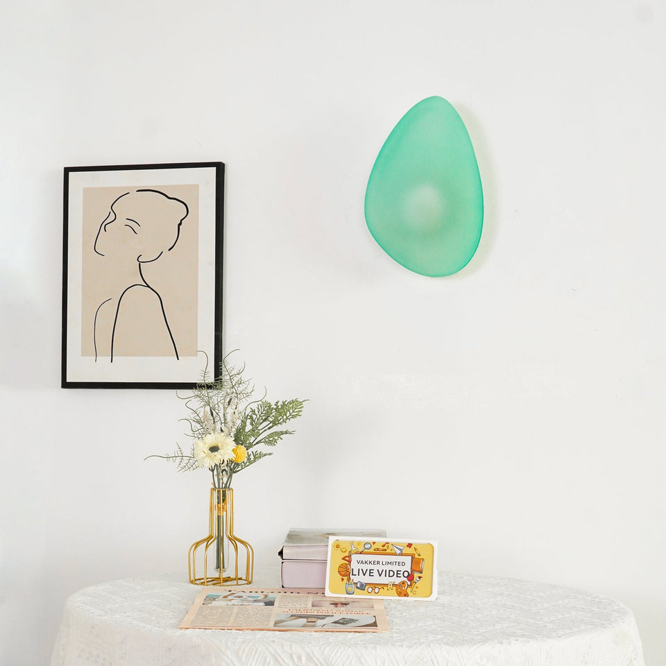 Bubble Glass Wall Light Fixture-Lighting > Wall Lights-casanuva-casanuva