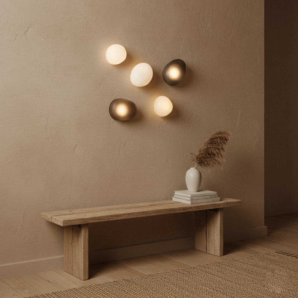 Bubble Glass Wall Light Fixture-Lighting > Wall Lights-casanuva-casanuva