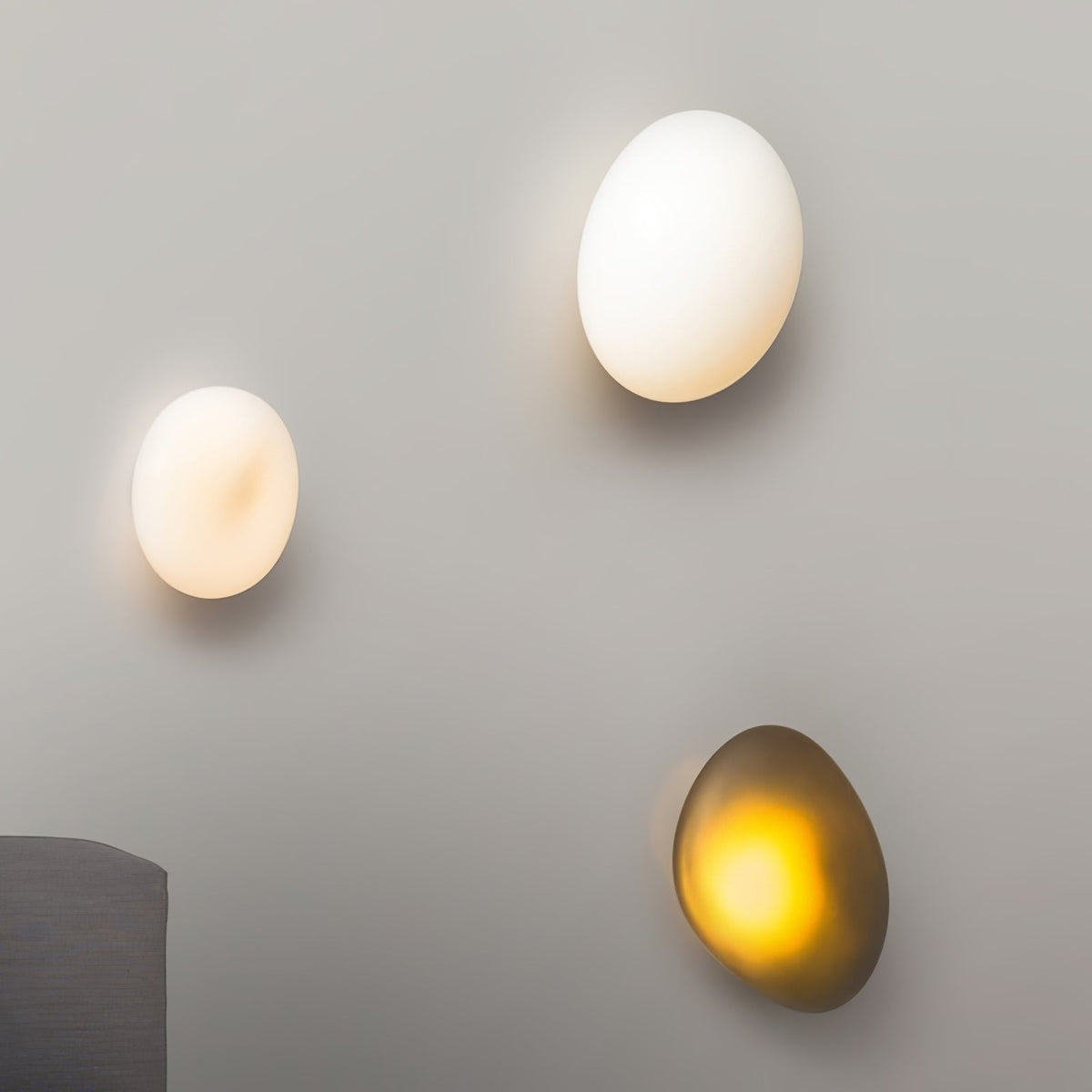 Bubble Glass Wall Light Fixture-Lighting > Wall Lights-casanuva-casanuva