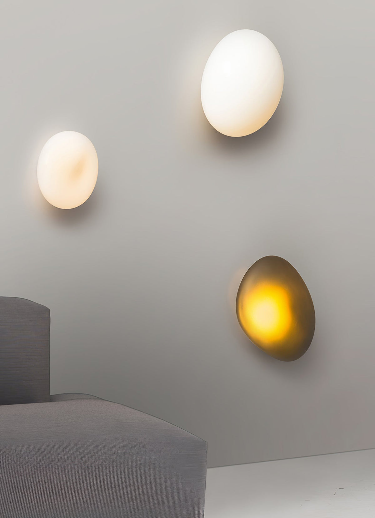 Bubble Glass Wall Light Fixture-Lighting > Wall Lights-casanuva-casanuva