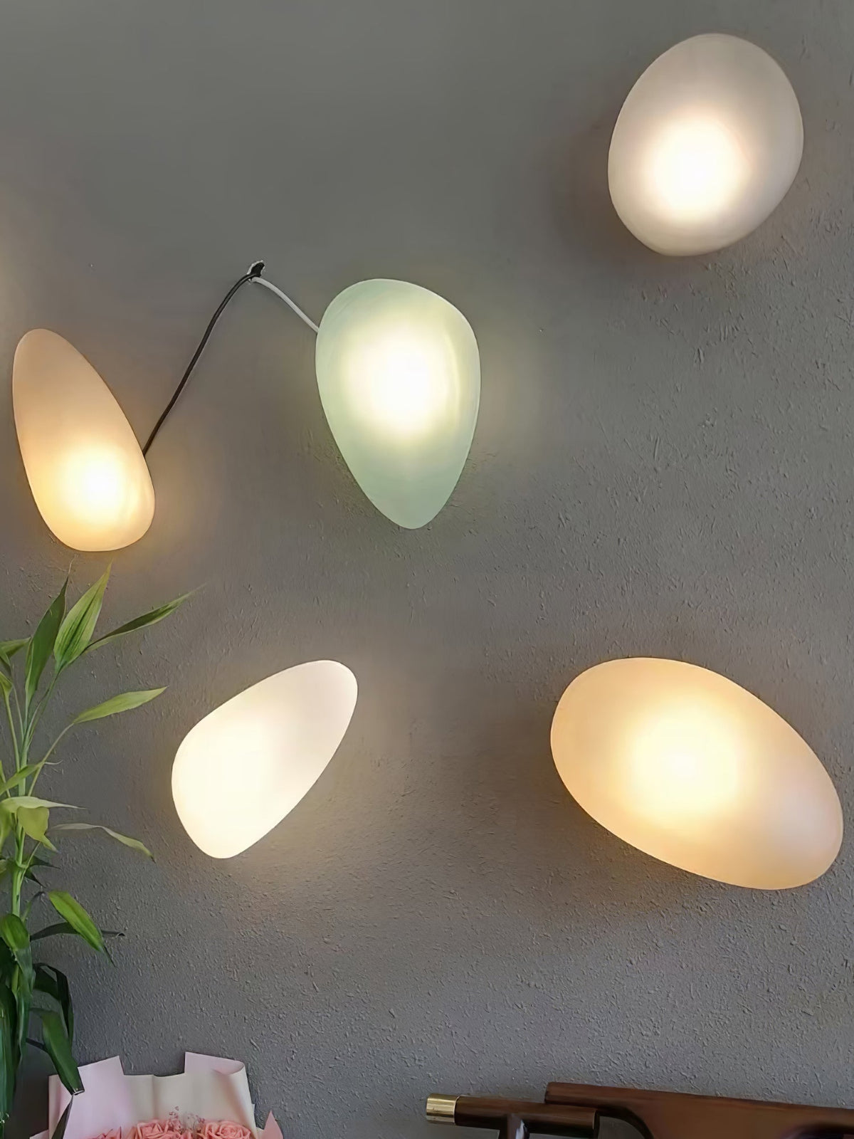Bubble Glass Wall Light Fixture-Lighting > Wall Lights-casanuva-casanuva