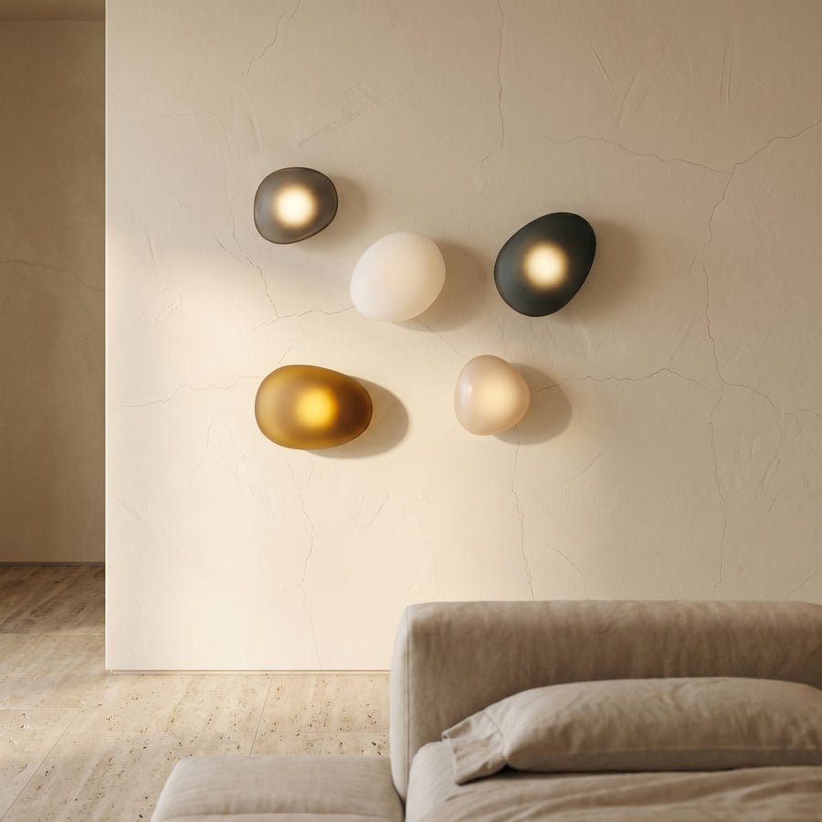 Bubble Glass Wall Light Fixture-Lighting > Wall Lights-casanuva-casanuva