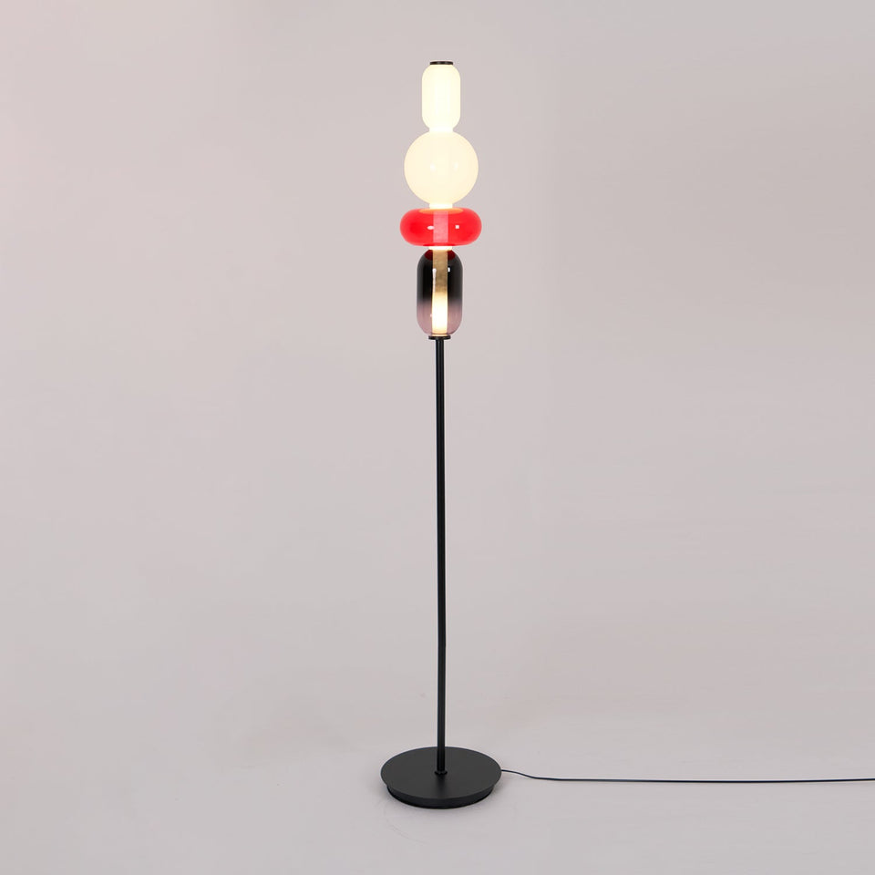 Candied Glass Floor Lamp-Lighting > Floor Lamps-casanuva-casanuva