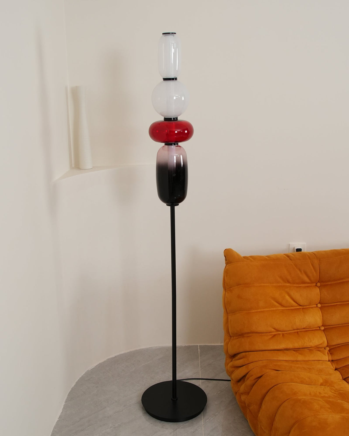 Candied Glass Floor Lamp-Lighting > Floor Lamps-casanuva-casanuva