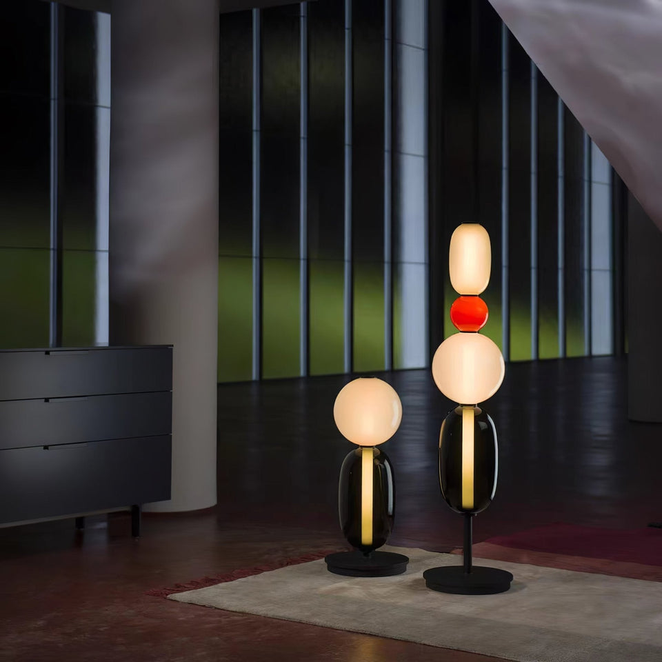 Candied Glass Floor Lamp-Lighting > Floor Lamps-casanuva-casanuva