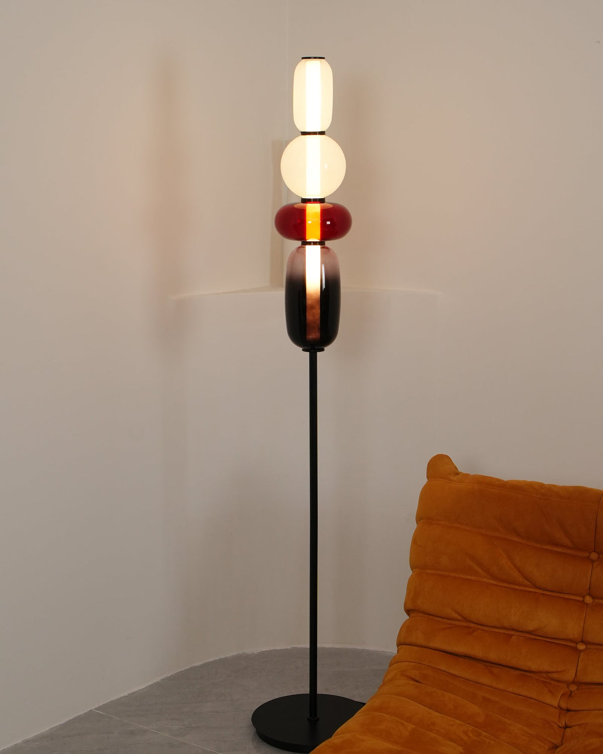 Candied Glass Floor Lamp-Lighting > Floor Lamps-casanuva-casanuva